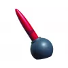 Pelador y raspador de patatas 2 en 1 ViceVersa Inky con soporte, rojo