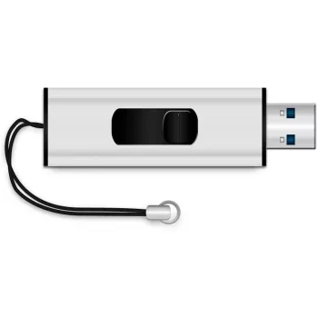 MediaRange SuperSpeed - Memoria USB - 8GB - USB3.0 - Negro/Plata (MR914)