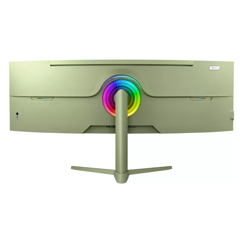 Monitor de ordenador curvo Arozzi Nova 49 pulgadas (124,5 cm) Dual QHD 5120×1440 LED VA, 4 ms, Verde