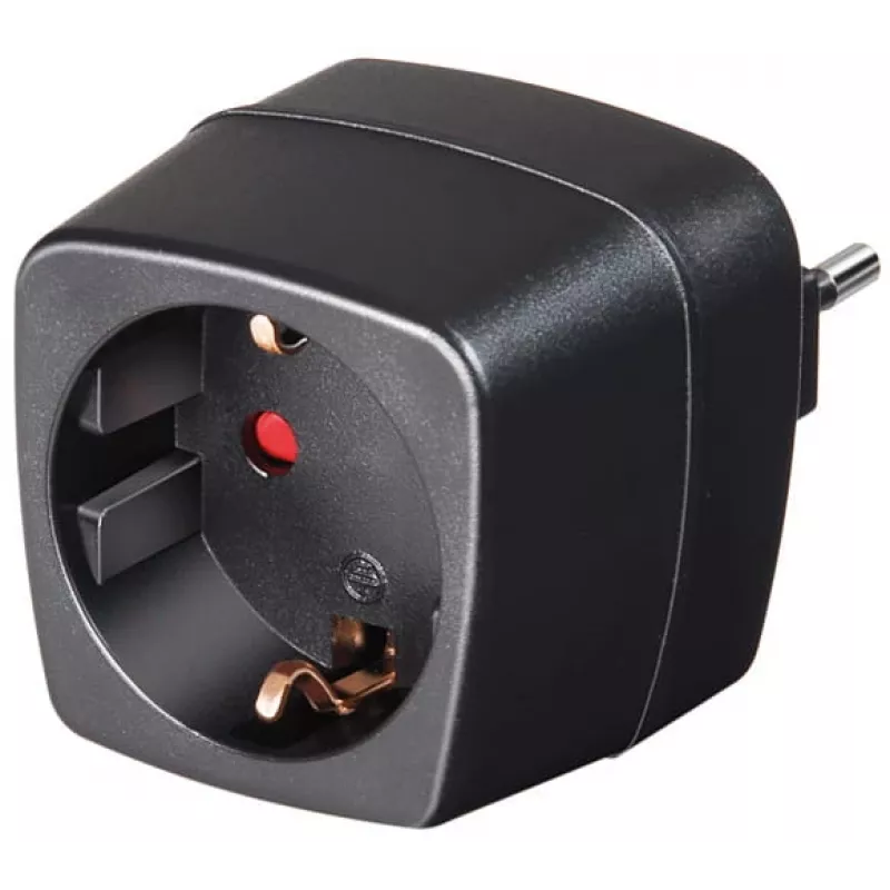 Adaptador de red/inversor Brennenstuhl 1508470 – para interior, 250 V de entrada, 10 A, negro