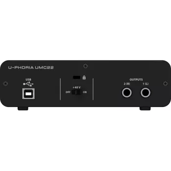 Behringer UMC22 Equipo musical complementario Preamplificador para conciertos/estudio