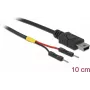 Cable USB DeLOCK 85412 Mini-USB B negro 0,1 m