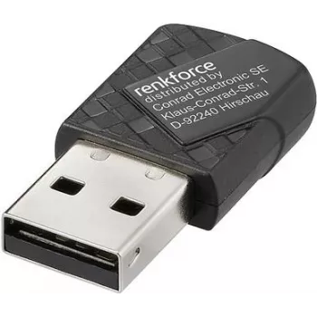 Renkforce RF-WFBTA-200 Adaptador USB Wi-Fi-Bluetooth 886 Mbit/s (RF-6735678)