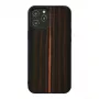 Funda para móvil man and wood para iPhone 12 / 12 Pro — ébano negro