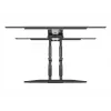 Soporte de pared para TV ART para LCD/LED 40–75 pulgadas hasta 45 kg, inclinable y orientable, altura 52–380 mm, máx. VESA 600x400
