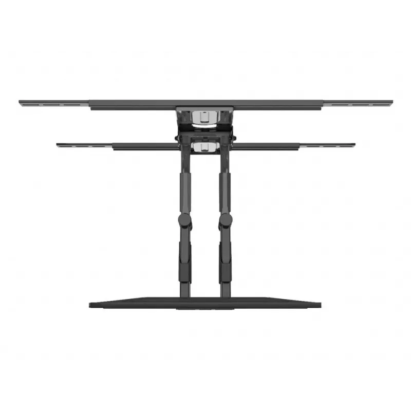 Soporte de pared para TV ART para LCD/LED 40–75 pulgadas hasta 45 kg, inclinable y orientable, altura 52–380 mm, máx. VESA 600x400