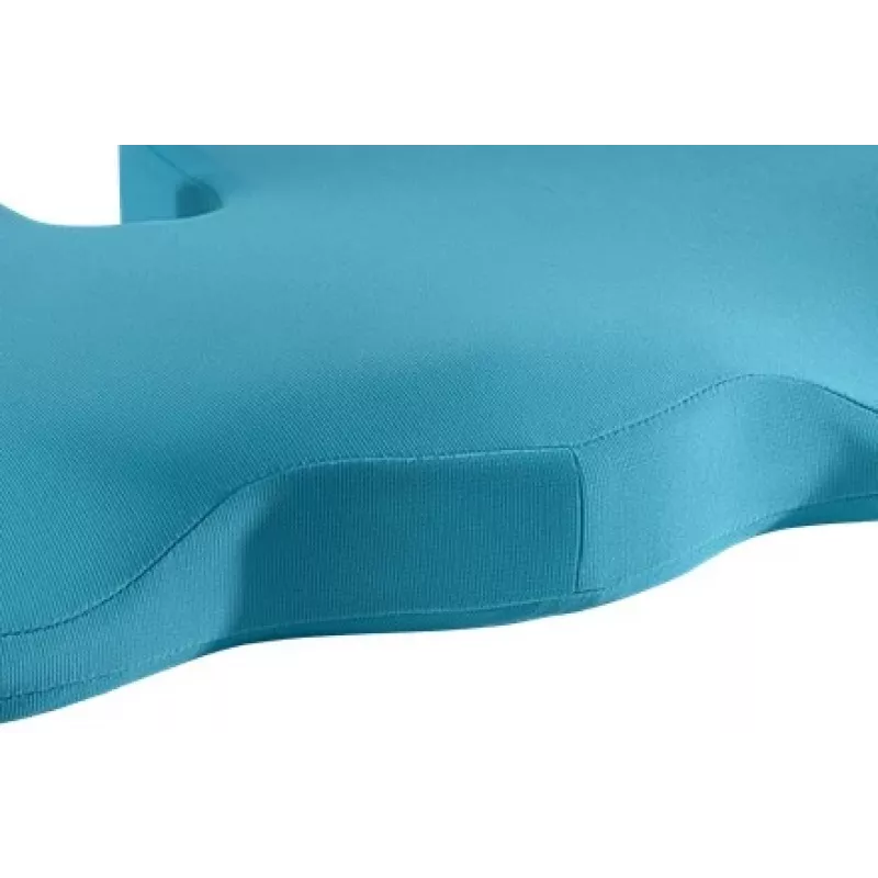 Leitz Ergo Cosy Cojín de asiento, cojín de asiento, universal, azul, en cuña, monocromático, cremallera
