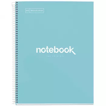 Cuaderno College MIQUELRIUS Emotions 1 cuadriculado DIN A4 con margen interior (A460434)