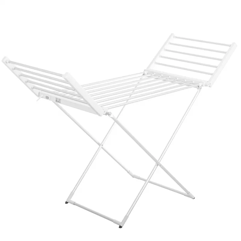 Tendedero eléctrico plegable Adler AD 7821 – plateado-blanco, grado de protección IP22