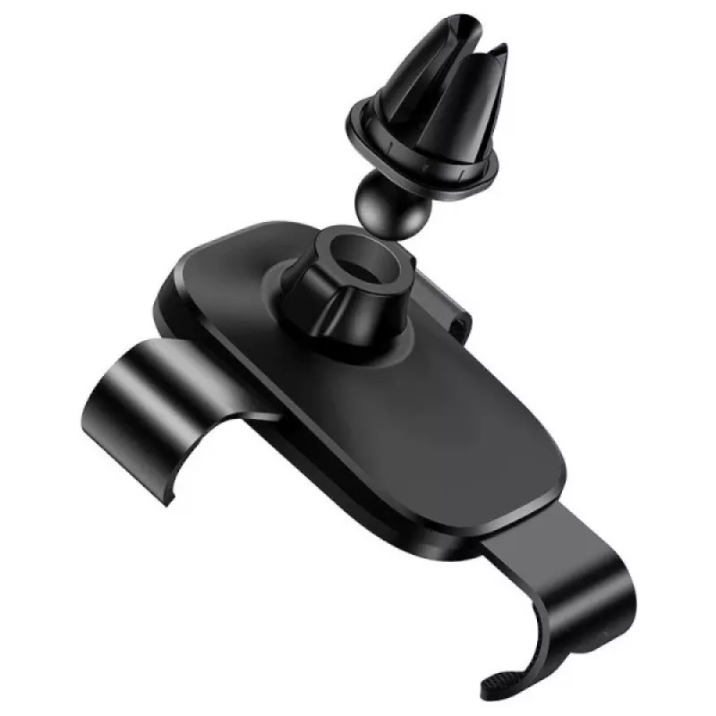 USAMS soporte para coche con gravedad para rejilla de ventilación negro US-ZJ052
