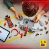 LEGO City F1-Boxenstopp-Set 60443 – Coche Ferrari F1, 322 piezas, 5 minifiguras, edad 6+