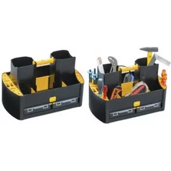 Caja de herramientas allit Profi-Tragekasten McPlus Workman 19/62 negro/amarillo polipropileno