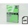 Papel de color Double A, 80g, A4, 500 hojas, loro