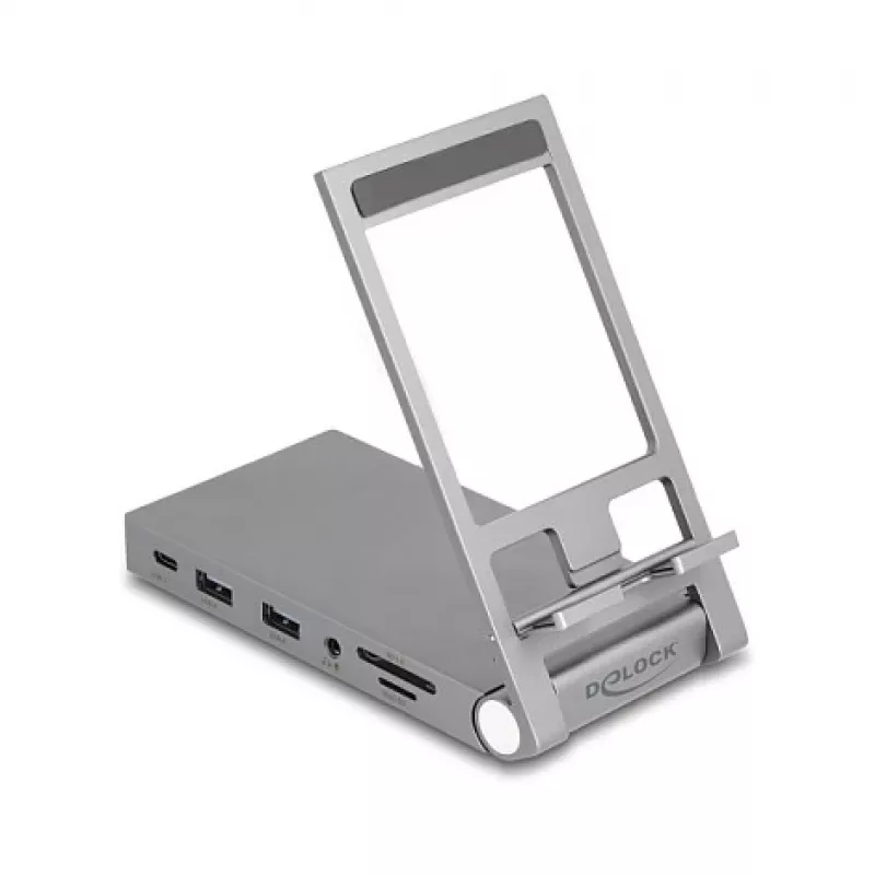 Docking station DeLOCK 88199 4K con soporte