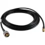 ALLNET 3 m - R-SMA/N - R-SMA - Recto - Recto - Macho/macho - Negro - Aluminio-Mylar (ANT-CAB-RSMA-N-300)