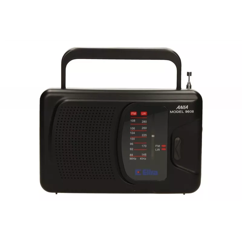 Radio con alimentación de red y pilas FM, LW Eltra Ania