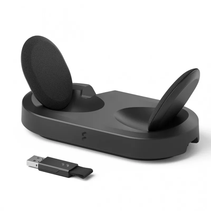 Fractal Design Scape auriculares con cable e inalámbricos diadema música base de carga negros