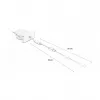 Cable DeLOCK Easy 45 módulo USB 2.0 cable retráctil USB Type-A a 8 Pin Lightning hembra blanco