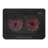 Base refrigeradora para portátil SAVIO COS-02, 2 ventiladores de 14 cm, alimentación USB, hasta 17,3