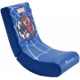 Silla gamer de suelo X Rocker Marvel Spider-Man azul