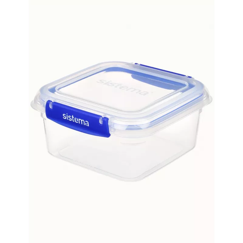 Sistema plástico Sistema 881650, recipiente, cuadrado, 1,15 l, transparente, plástico, Nueva Zelanda