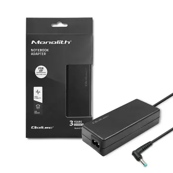 Fuente de alimentación Qoltec 51555 para interiores 65W negro