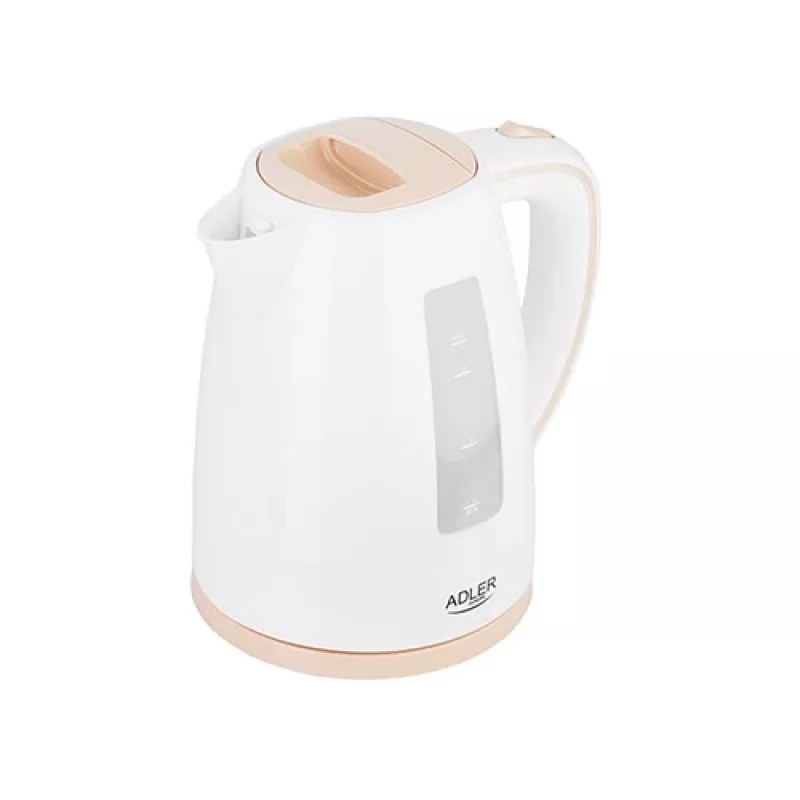 Hervidor de agua eléctrico Adler AD 1264 1,7 L 2200 W avellana blanco