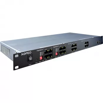 Servidor de comunicaciones IP AGFEO ES 628 IT negro