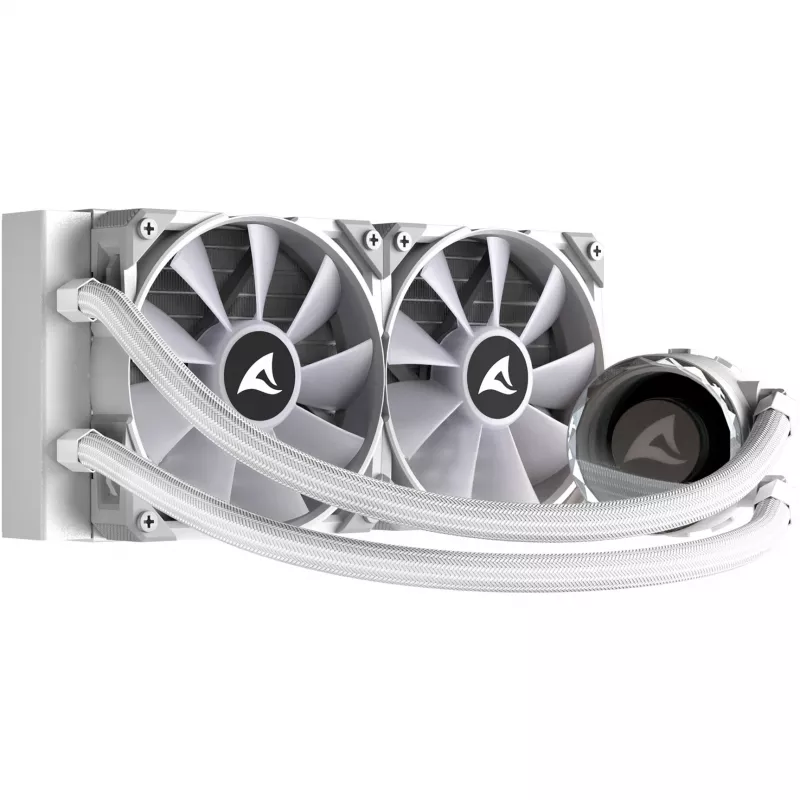 S80 RGB White AIO 240mm, refrigeración líquida blanca