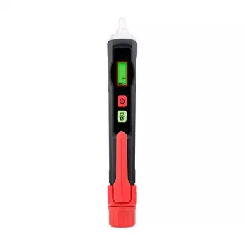 Comprobador de tensión de línea Habotest HT100P 12–1000 V negro rojo