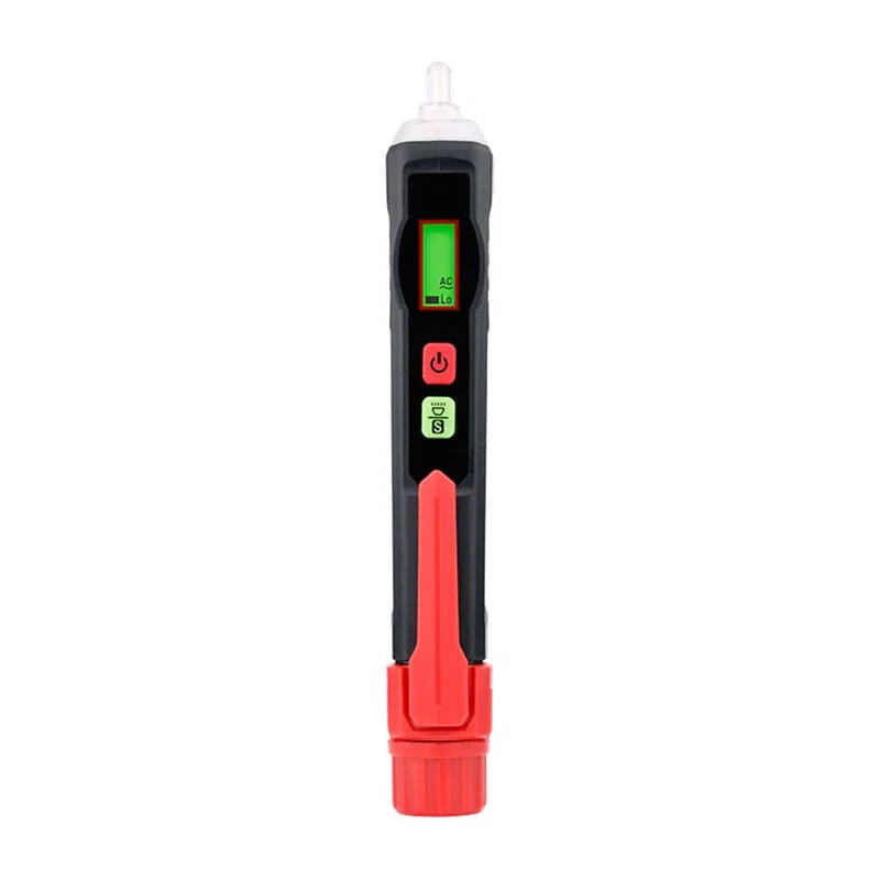 Comprobador de tensión de línea Habotest HT100P 12–1000 V negro rojo