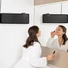 Radiador de pared Black & Decker BXWSH2001E 2000W, termostato regulable, IP22, indicador LED, mando a distancia, montaje en pared