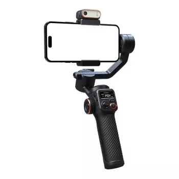 Estabilizador de cámara para smartphone Hohem iSteady M6 Kit negro 2600 mAh