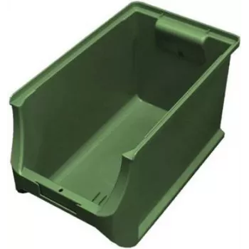 Caja de almacenamiento allit ProfiPlus 4H, 205×200×355 mm, verde