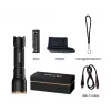 Linterna Duracell DF1500R en caja de regalo negra