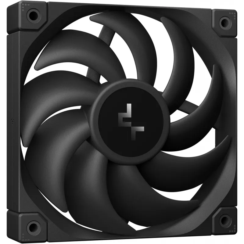 Ventilador de CPU DeepCool AK620 Digital PRO — ventilador de 120 mm, 1750 rpm, 25 dB, 12 V, compatible con LGA1700/AM5, negro