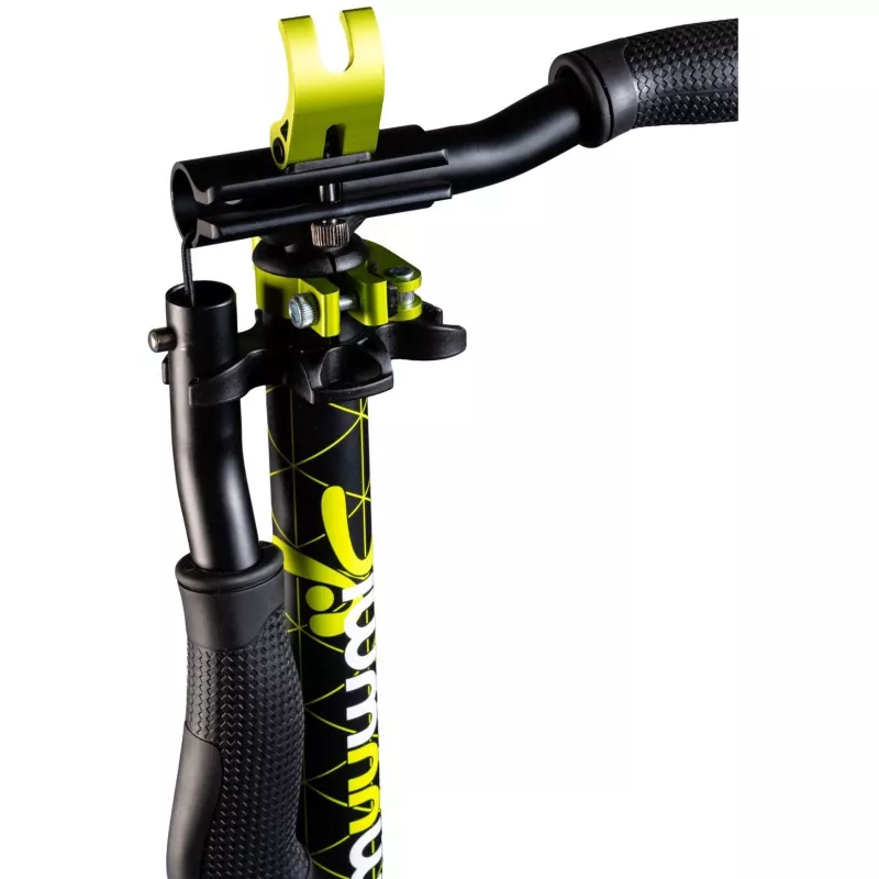 Patinete de aluminio Pro 215 mm (negro/lima)