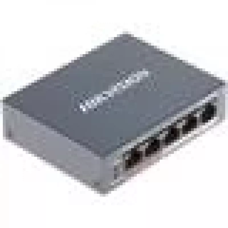 Hikvision DS-3E0105P-E/M(B) switch de red L2 Fast Ethernet (10/100) Power over Ethernet (PoE) gris