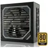 LC Power Super Silent Modular Series LC6550M V2,31 - Fuente de alimentación (interna) - ATX12V 2,3 - EPS12V - 80 PLUS Gold - AC 110-240 V - 550 Watt - PFC activo - Hammered Negro (L