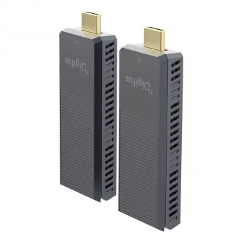 Set extensor HDMI inalámbrico DIGITUS DS-55359 — 4K/60Hz, 150 m, transmisor y receptor AV