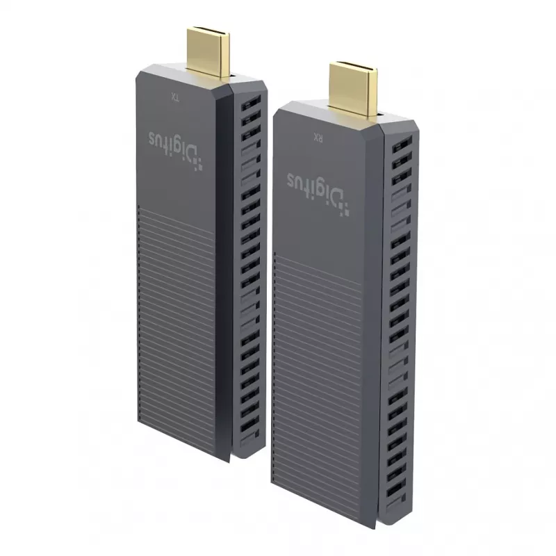 Set extensor HDMI inalámbrico DIGITUS DS-55359 — 4K/60Hz, 150 m, transmisor y receptor AV
