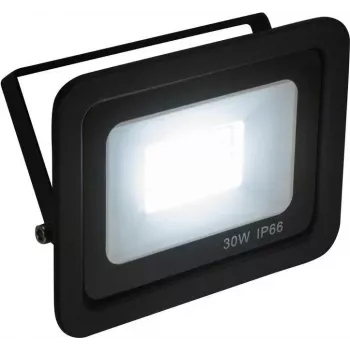 Foco EUROLITE FL-30 SMD CW 30W IP65 — foco LED de trabajo/exterior para obra, blanco frío