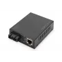 Digitus Convertidor de medios Gigabit PoE, RJ45 / SC, MM, PSE