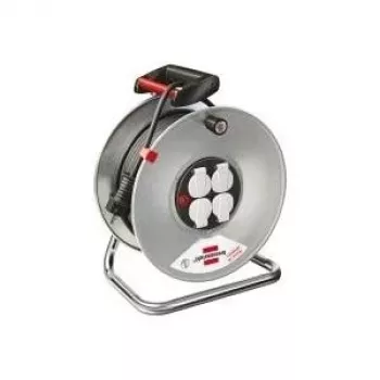 Alargador de cable Brennenstuhl Garant S 4, 50 m de cable, 4 tomas de corriente AC, gris