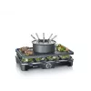 Parrilla raclette Severin RG 2347 8 personas 1400 W negra