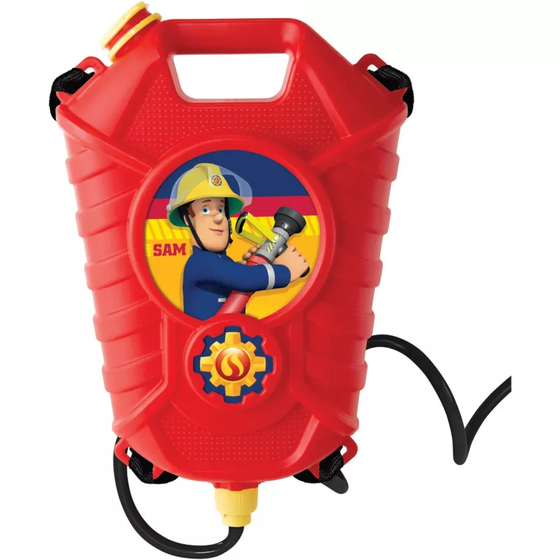 Simba-Dickie Simba Sam mochila de bomberos de juego de rol – accesorio de juego de agua