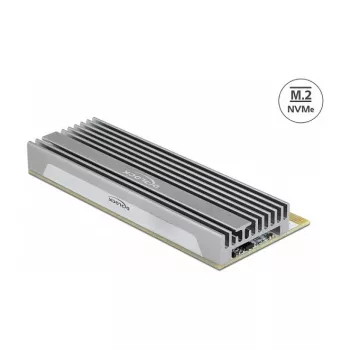 Tarjeta PCI Express x16 DeLOCK 90566 NVMe M.2 Key M