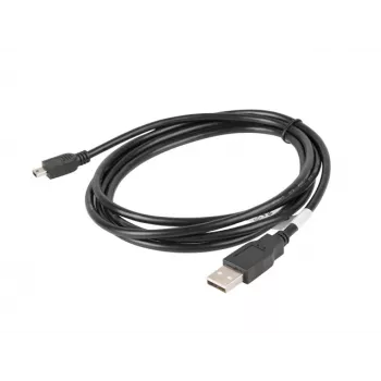 Cable USB 2.0 Mini AM-BM5P 1,8 m negro