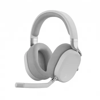 Auriculares Fractal Design Scape con cable e inalámbricos diadema música base de carga gris
