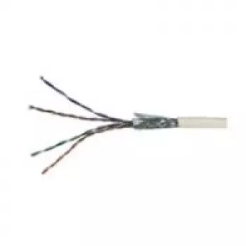 Wentronic goobay cable a granel 100,0 m SF/UTP CAT 5e para interiores redondo hilo flexible gris (EAN: )